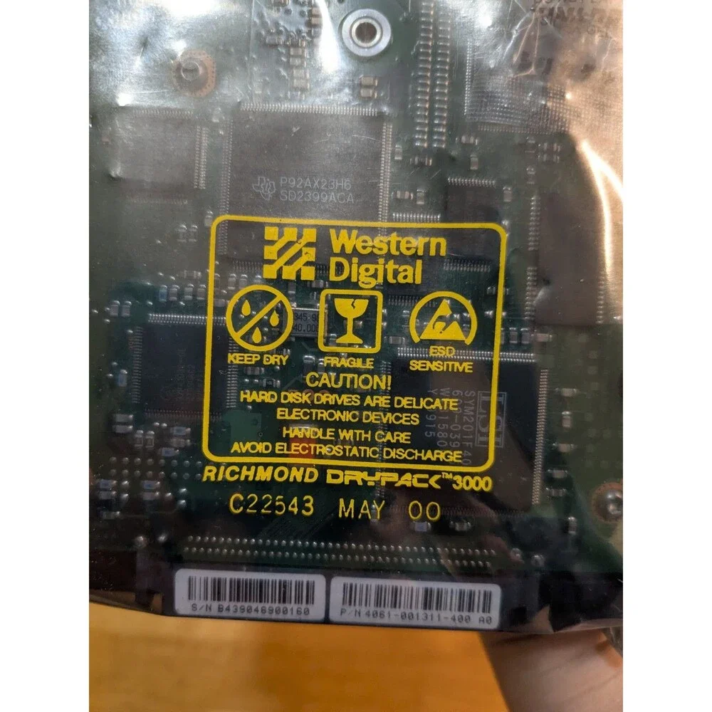 HARD DRIVE DELL 0006430P 9.18GB 7.2K 2MB SCSI ULTRA2 3.5'' WDE9180-1849A2 T4-A1